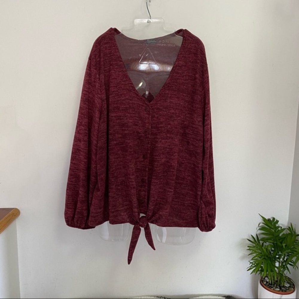NEW Paraphrase V Neck pull over sweater/Shirt Plus Size 3X